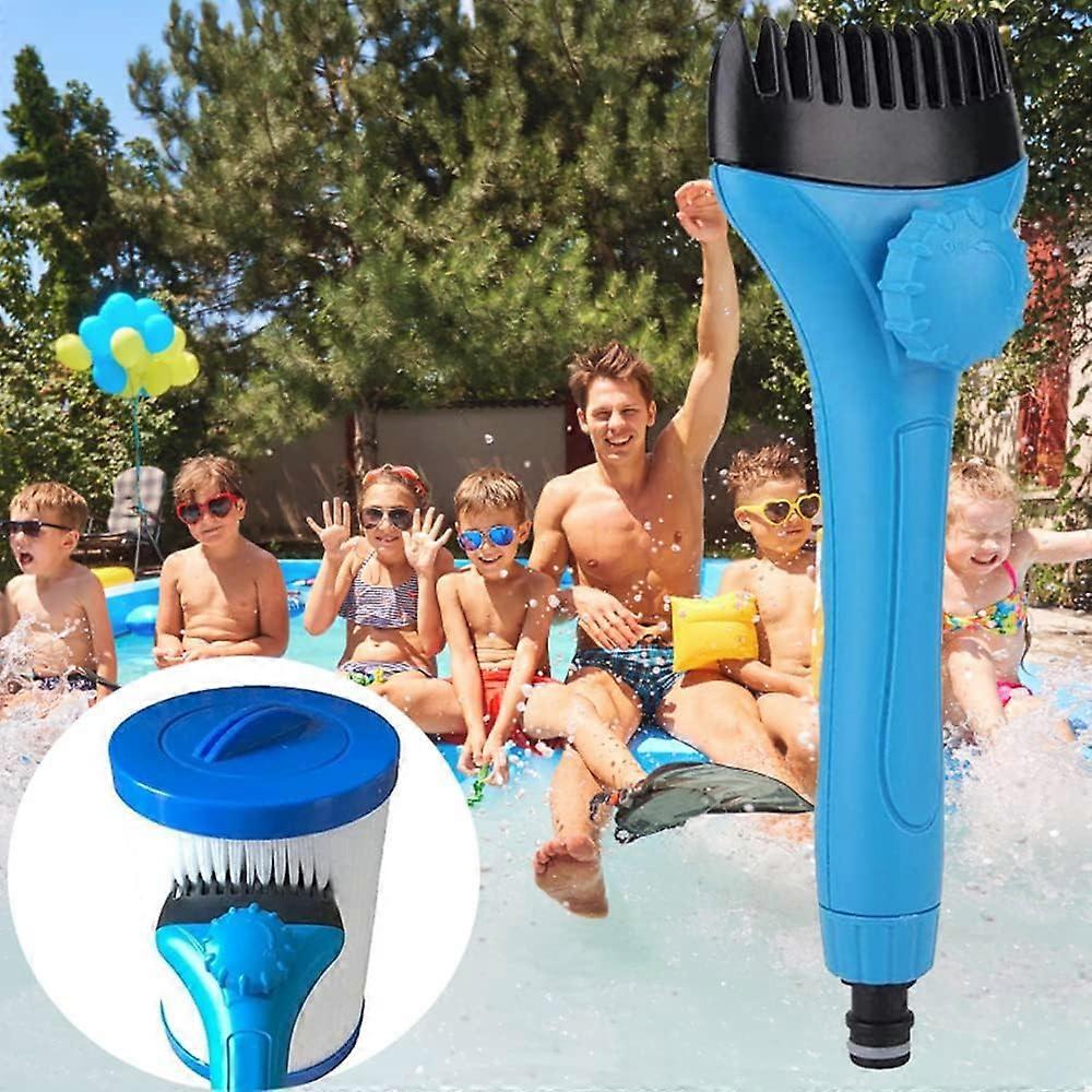 Swimming Pool Filter Cartridge Cleaner, Swimming Pool Filter Brush, Swimming Pool Filter Cleaner, Filter Cartridge for Swimming Pool and Spa Cleaning