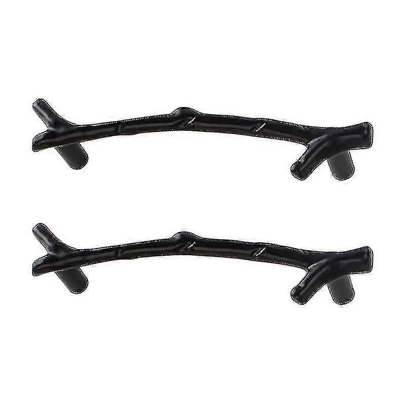 12.2cm Black Door Knobs & Handles 2pcs Branch Shaped Handles Decorative Cabinet Knobs Furniture Acce