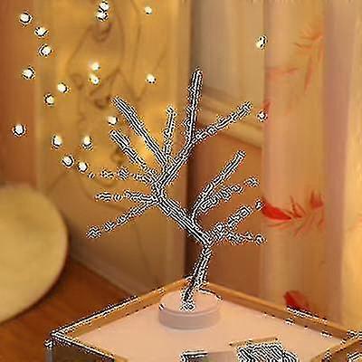 Light Bonsai Tree Stars Night Lighting Holiday Lights Home