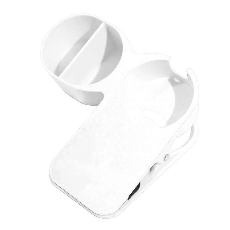 Space-saving Cup Holder Clip with Storage Case ABS Table Desk Bottle Stand Clamp Office Storage