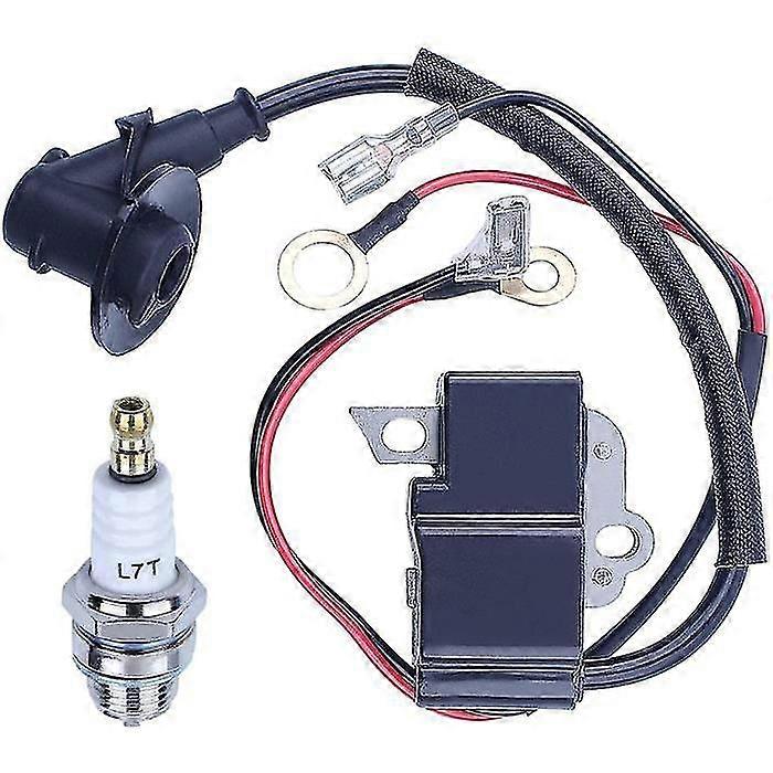 Ignition Coil Module With Spark Plug For Stihl Ms170 Ms180 017 018 Ts400 Ts410 Ts420 Ts460 024 026