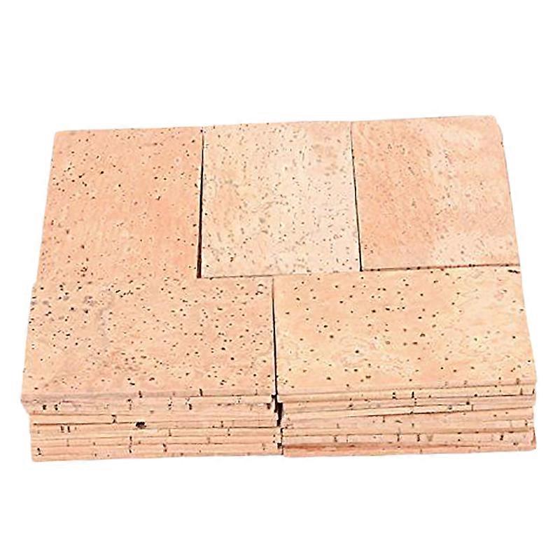 50Pcs Saxophone Neck Cork Sheet 2Mm Soprano Tenor Saxophone Clarinet Joint Natural Neck Cork Sheet