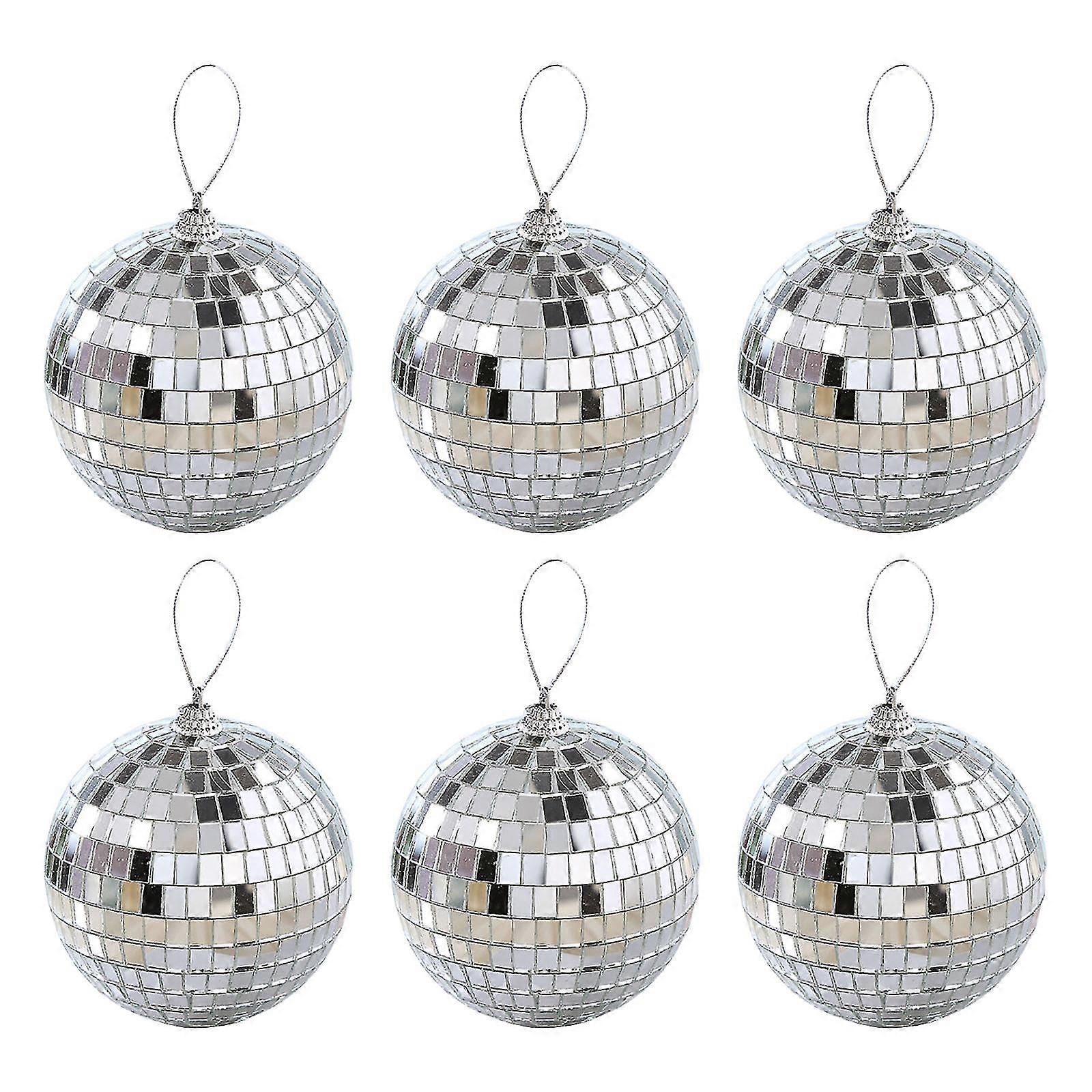 EVAGO Pack Of Christmas Tree Mirror Mini Disco Ball