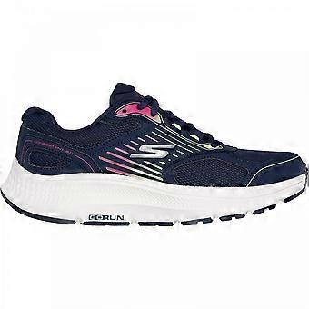 Women's Skechers GO RUN Consistent 2.0 Advantage | Navy/Multi | Womens Comfort Lace Up Trainers