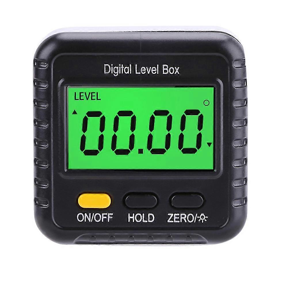 Digital Protractor Magnetic Inclinometer Level Box Gauge Angle Meter Finder Base Electronic Measuring Tools
