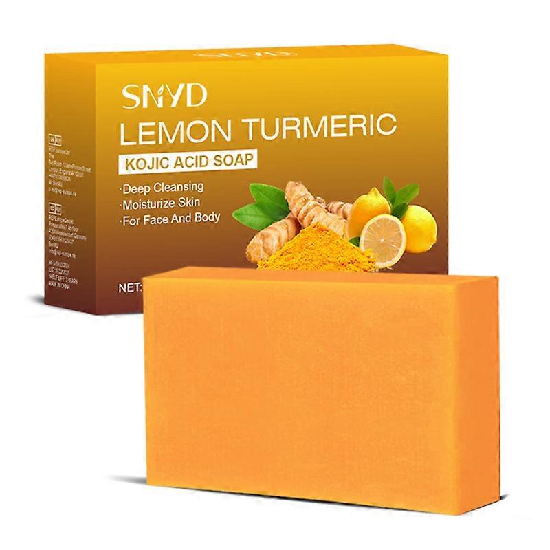 Turmeric Acid Hand Soap Lemon Ginger Cold Bath Soap