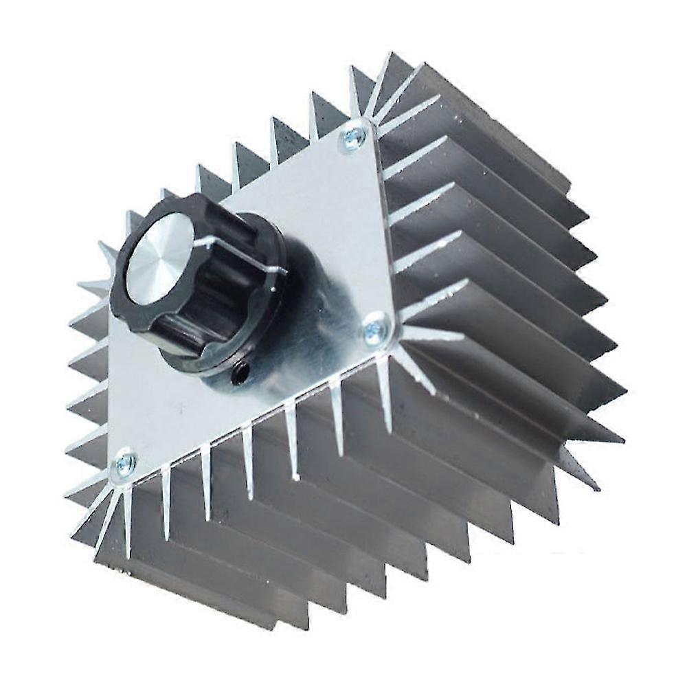 AC 220V 5000W SCR Voltage Regulator Motor Speed Controller Light Dimming Dimmers Thermostat 5000W M