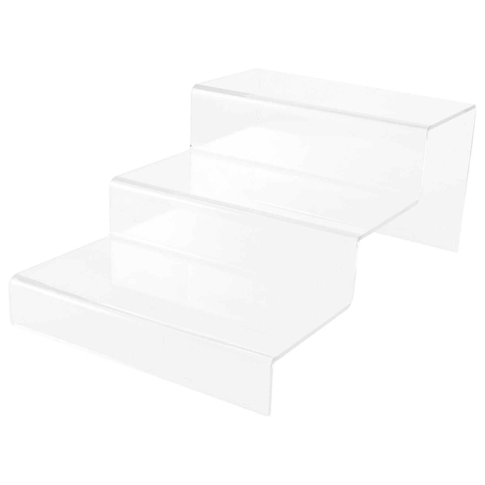 1pc Shoes Storage Rack Three-layer Display Rack Display Stand transparent