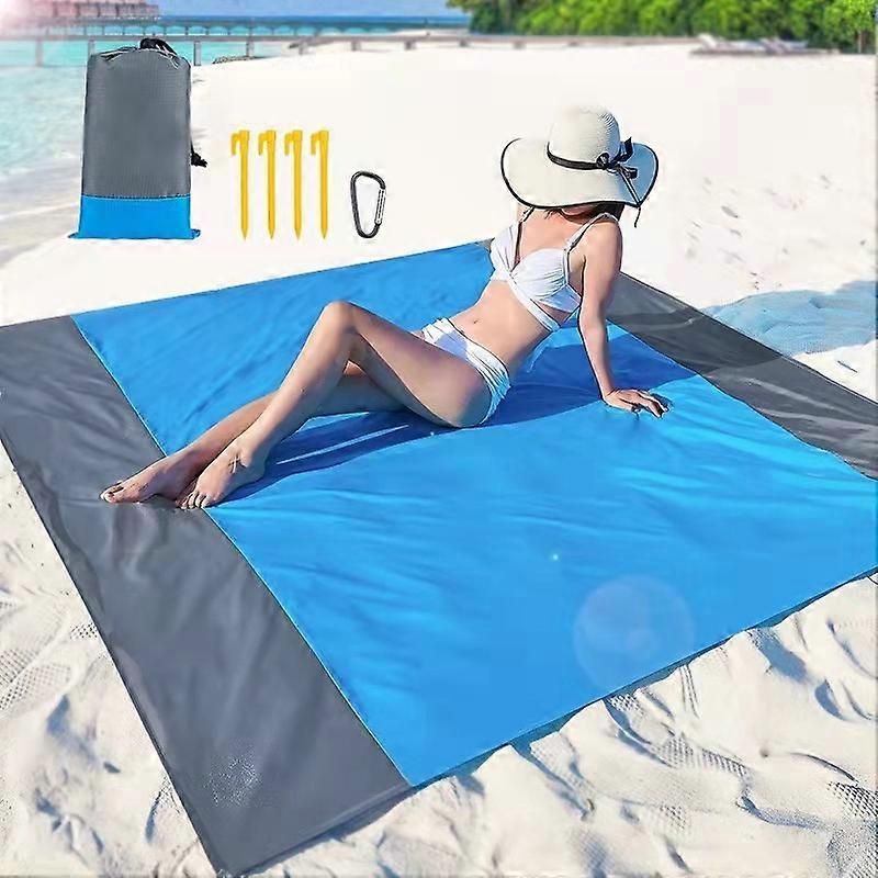 Beach Blanket Picnic Blanket Waterproof Sandproof Water Resistant Beach Mat