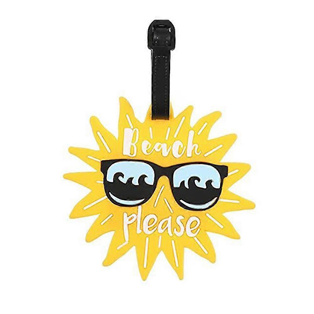 Beach Series Luggage Tags With Name And Address Label Identification Supplies