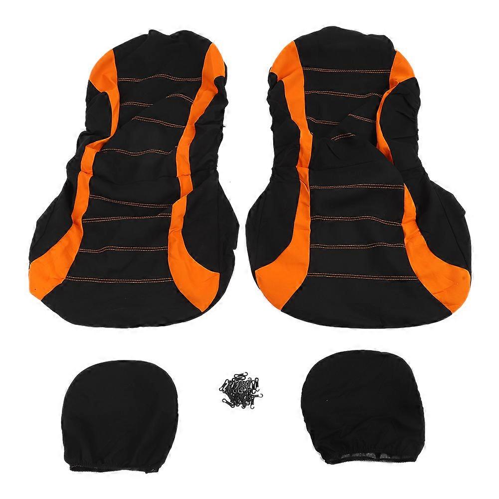 4pcs/Set Car Auto Seat Head Rest Covers Protectors Set Universal Interior Accessory