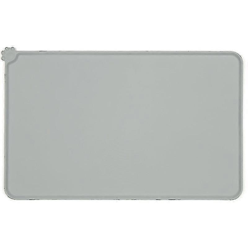 Hondenvoer Siliconen Mat (Grijs)