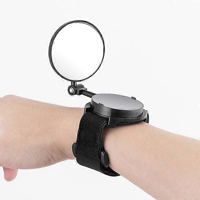 Bicycle Rearview Mirror Wrist Strap Adjustable Rotate Wide-Angle Cycling Rear View Mirrors For Universal MTB Bike Accessories