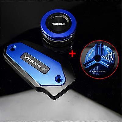 VulcanS Accessories Motorcycle Rear Front Brake Fluid Covers and Oil Filler Cap Protection For KAWASAKI Vulcan S 650 VulcanS 650