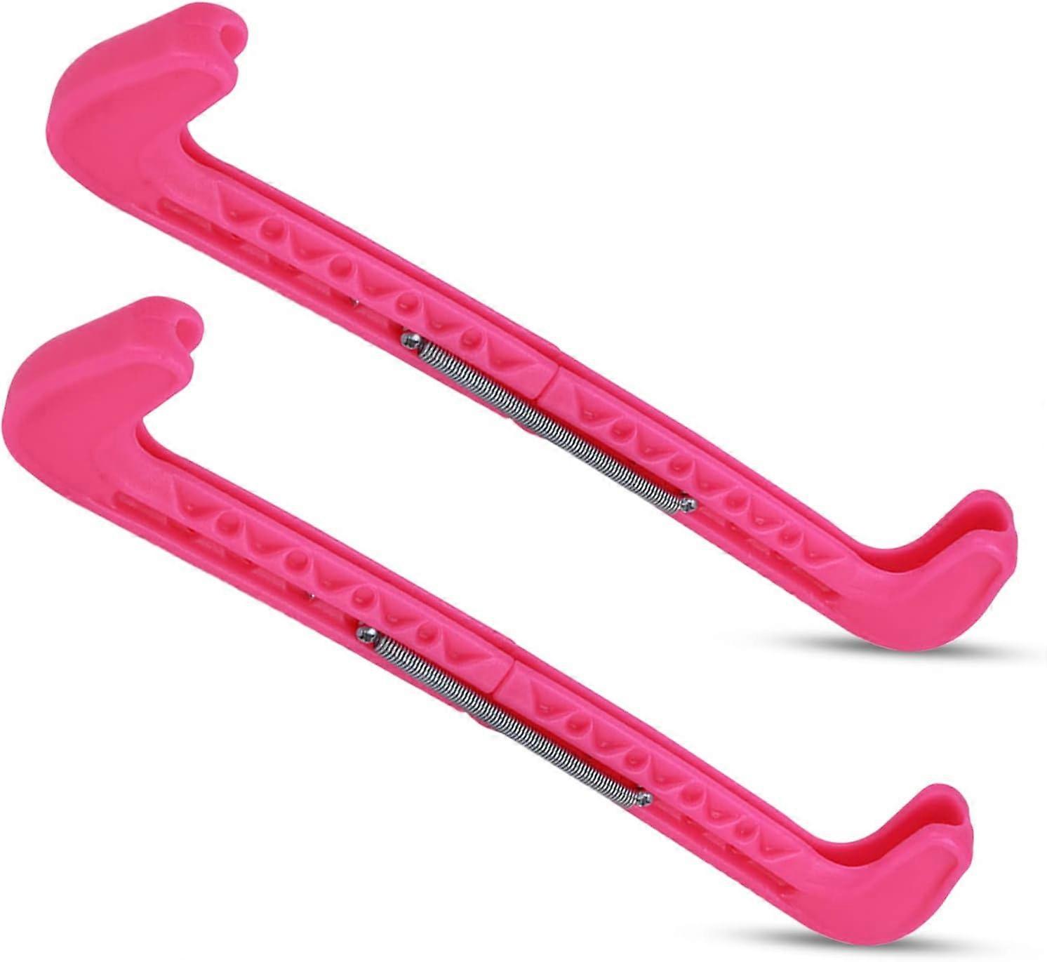 1 Pair Adjustable Ice Skate Guards, Ice Skate Blade Guard, Ice Skate Blade Guard for Ice Hockey, Figure Skating