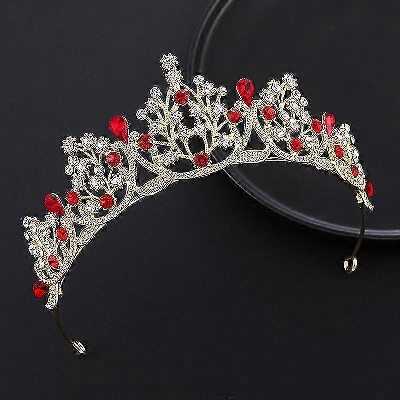 Crystal Crown Elegant Tiara for Birthday Queen and Parties