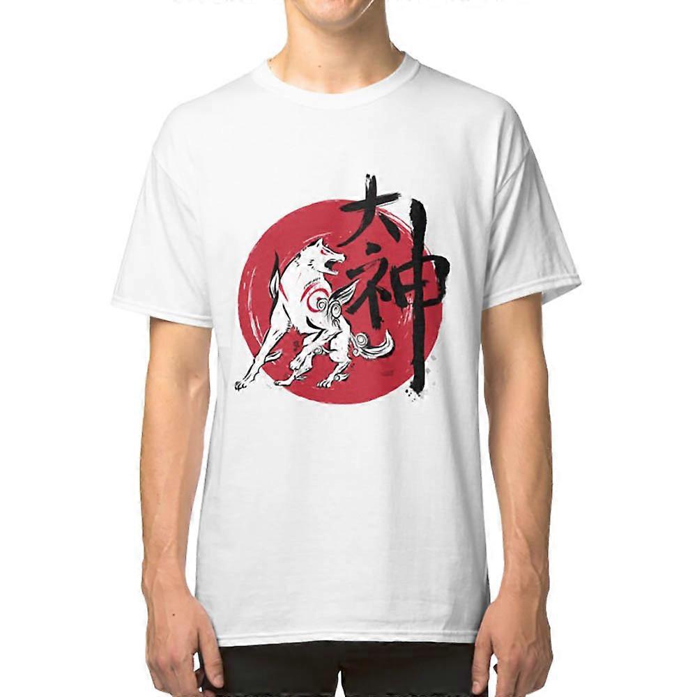 Grande Deus sumi-e camiseta