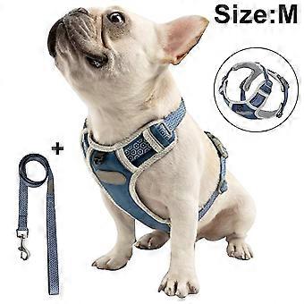 Dog Chest Harness Traction Rope, Breathable Pet Vest For Outdoor Walking Training Control For Medium Large Breeds
