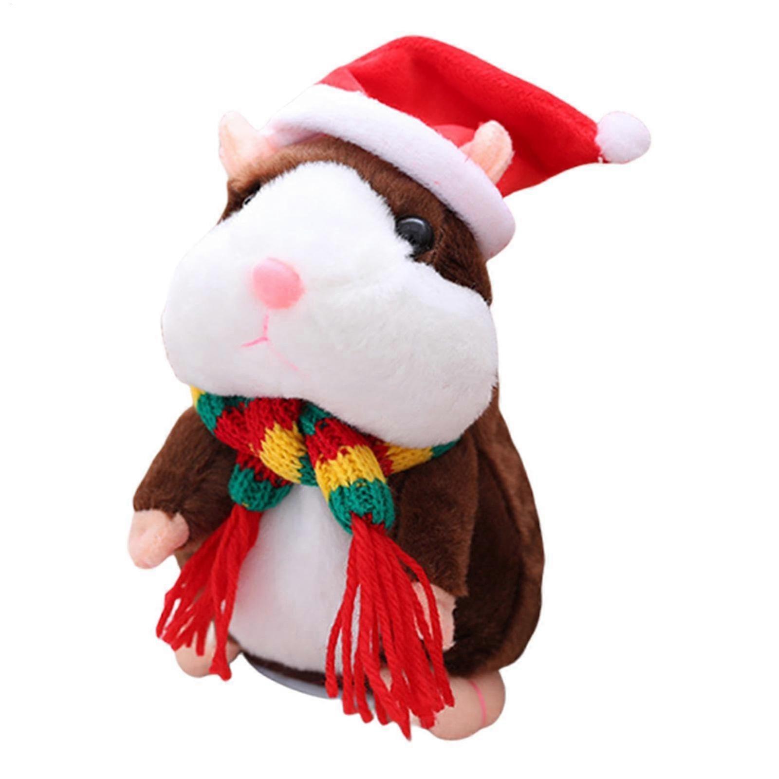multicolor maths games Talking Hamster Plushs Toy - Mimicry Pet Speaking Plushs Toy Funny Plushs Toy Repeats Mimicry Pet Toy