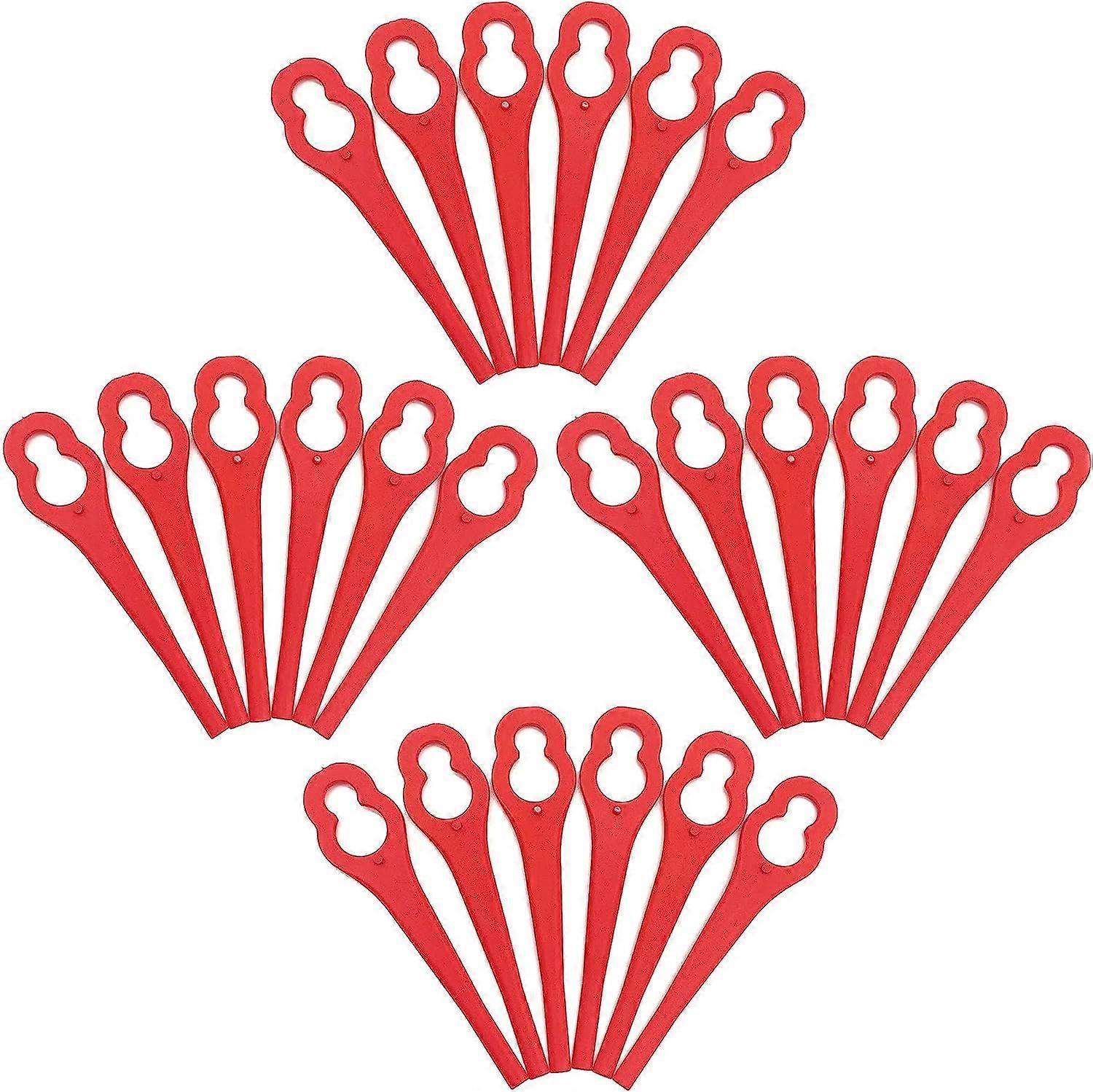 50Pcs Plastic Replacement Blades Compatible for VonHaus Grass Trimmer