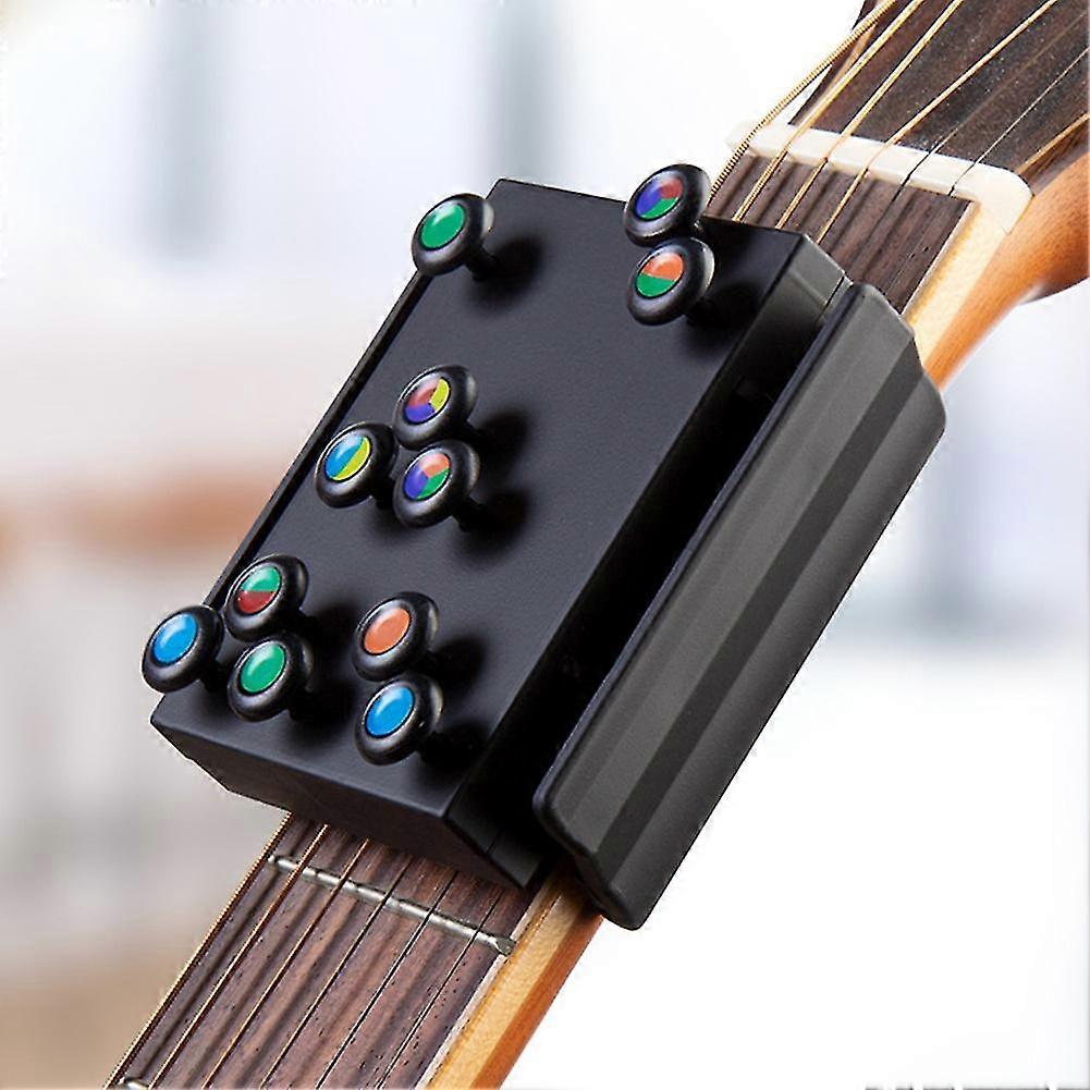 Guitar Learning System Teaching Practrice Aid with 21 chords Lesson Guitar Chord Trainer Practice Tools Accessories partie
