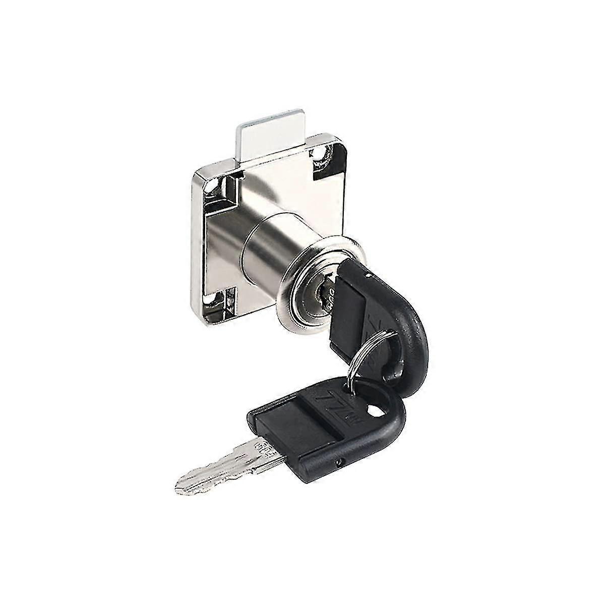 2pcs Furniture Lock Cam Drawer Locks Th 2 Keys For Door Cabinet Cupboard
