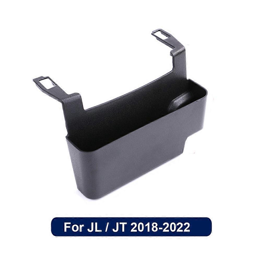 صندوق تخزين معلق في الكونسول الوسطي لجيب رانجلر JK JL Gladiator JT 2011-2023 Armest شماعات تخزين صينية جيب داخلي للسيارة