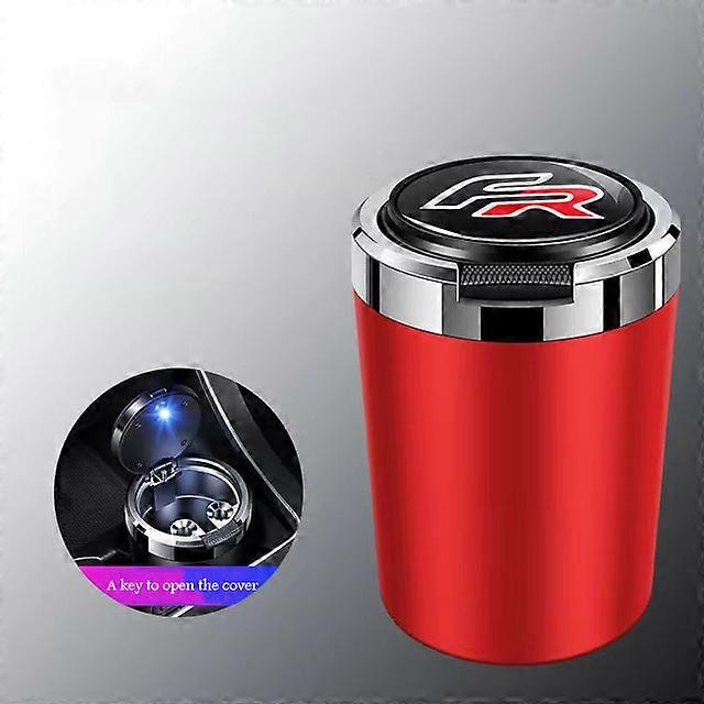 Ashtrays Suitable for Seat FR leon mk3 mk2 5f lbiza Altea Alhambra Tarraco one-key open cover multifunctional car ashtray interior parts