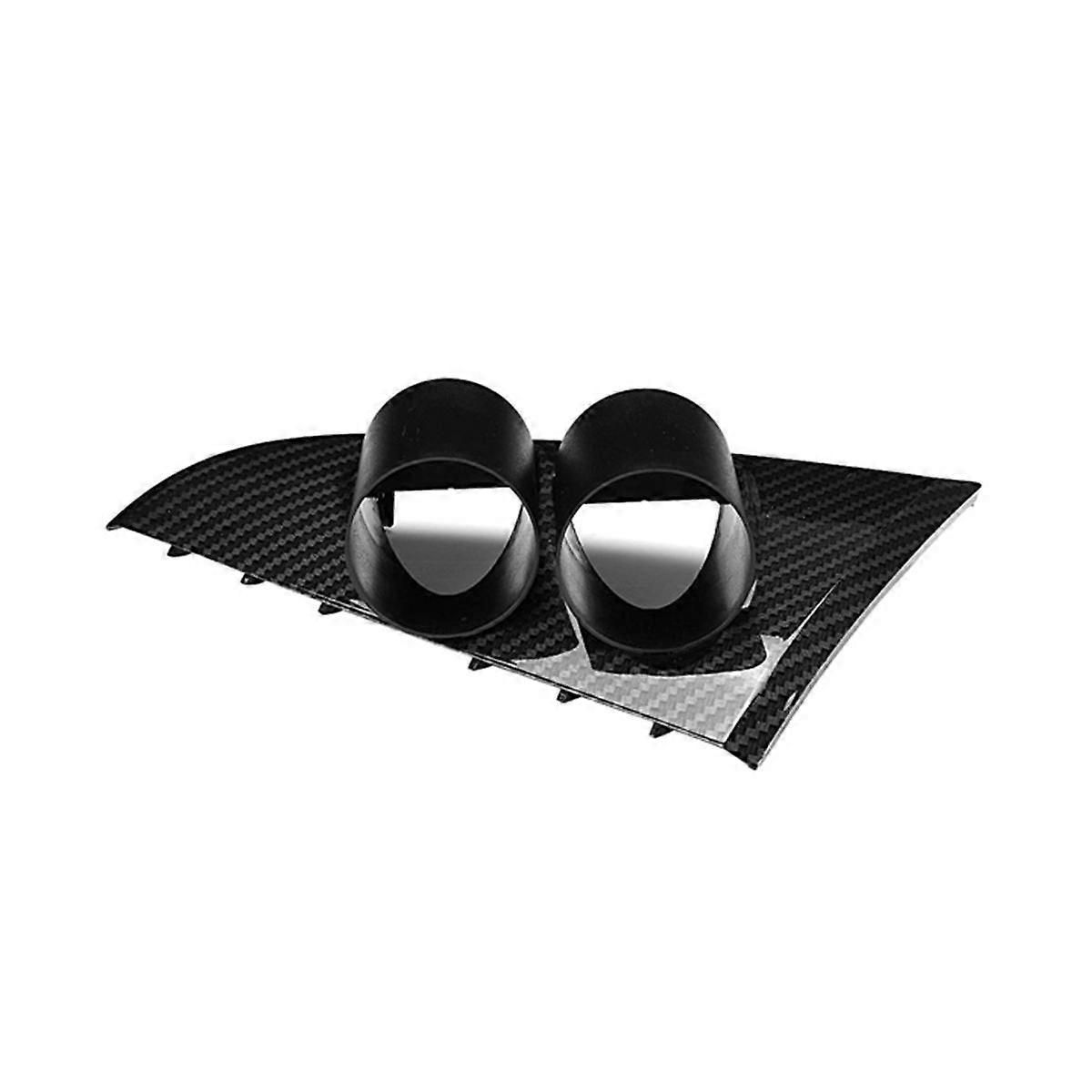 52MM Car Carbon Fiber Gauge Pod Dash Mount Twin Double Gauge Meters Holder for Falcon 02-11