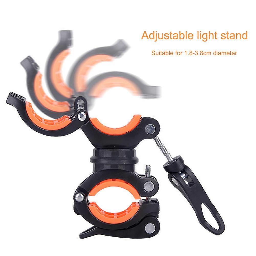 2023 New Bike Flashlight Mount 360 Degree Rotatable Bracket