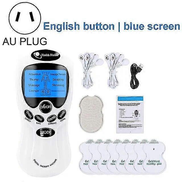 8 Modes Tens Unit Muscle Stimulator Physiotherapy Microcurrent Low Frequency Pulse Anti-cellulite Electric Body Massager Ems
