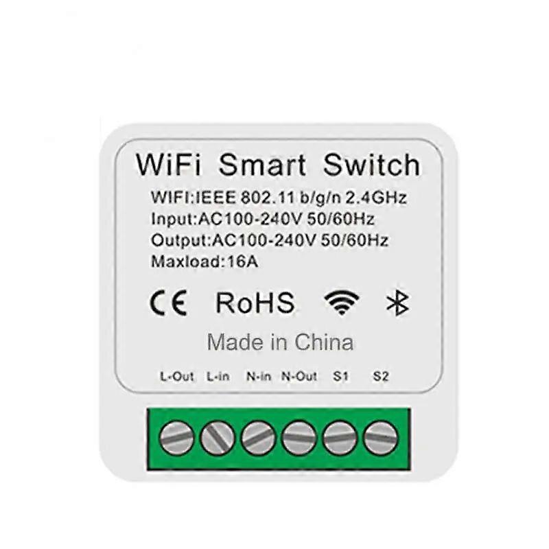 Wifi 16a Smart Switch Smart Life Wifi Switch Smart Switch 16a Wifi Automation Module 4keys 6 Keys Wifi Mini 16a eweliSmart Switc