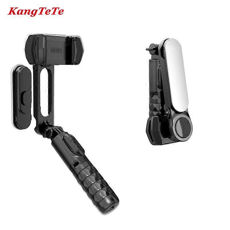 Mobile Phone Gimbal Stabilizer With Fill Light Bluetooth Wireless Remote Smartphone Video Shooting Vlog Selfie Stick For IOS
