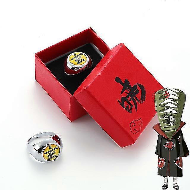 アニメ コスプレ あかつき 指輪 付き 箱付き 伊達 メタルフィンガー 大人 忍者 小道具 アクセサリー ギフト