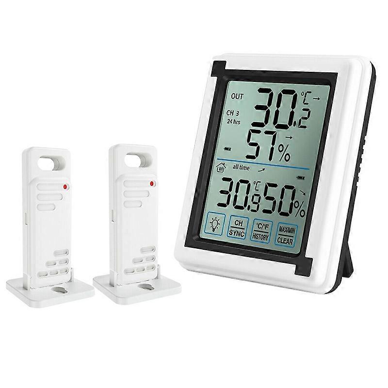Big Screen Digital LCD Display Temperature Meter Thermometer Hygrometer Monitor JIKAIX