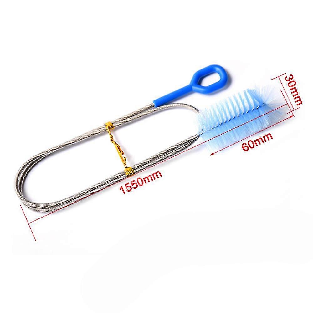 Extra long drain cleaning brush, length 1.55m