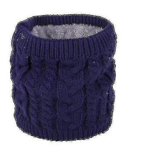Unisex Winter Warm Knitted Ring Scarves