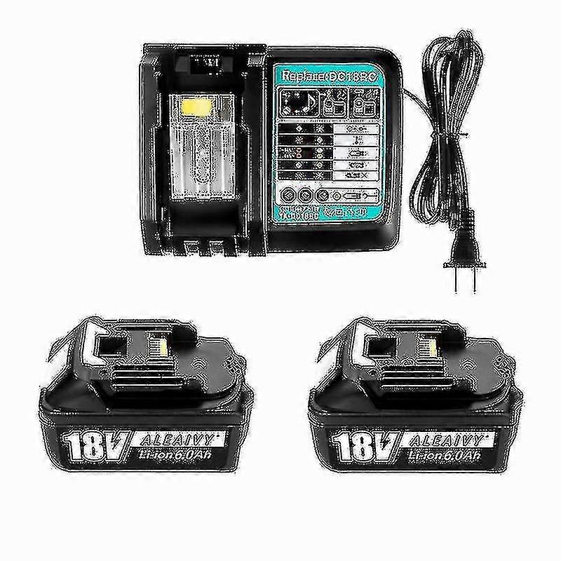Λα δ Bl1860 για Makita 18v 6.0ah επαναχρησιμοποιήσιμη αντικατάσταση Bl1840 Bl1850 Li- για τις μπαταρίες Makita