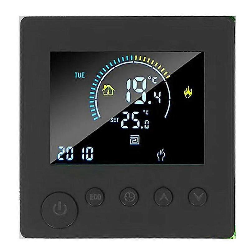 WiFi Smart Thermostat Electric Floor Heating Water Gas Boiler Temperature Wireless Remote Controller By Tuya Alexa(16A) Boris