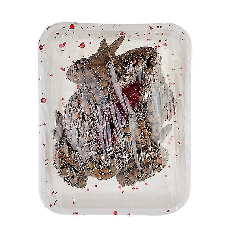 1pcs Horror Toad Tray For Halloween Decorations-1