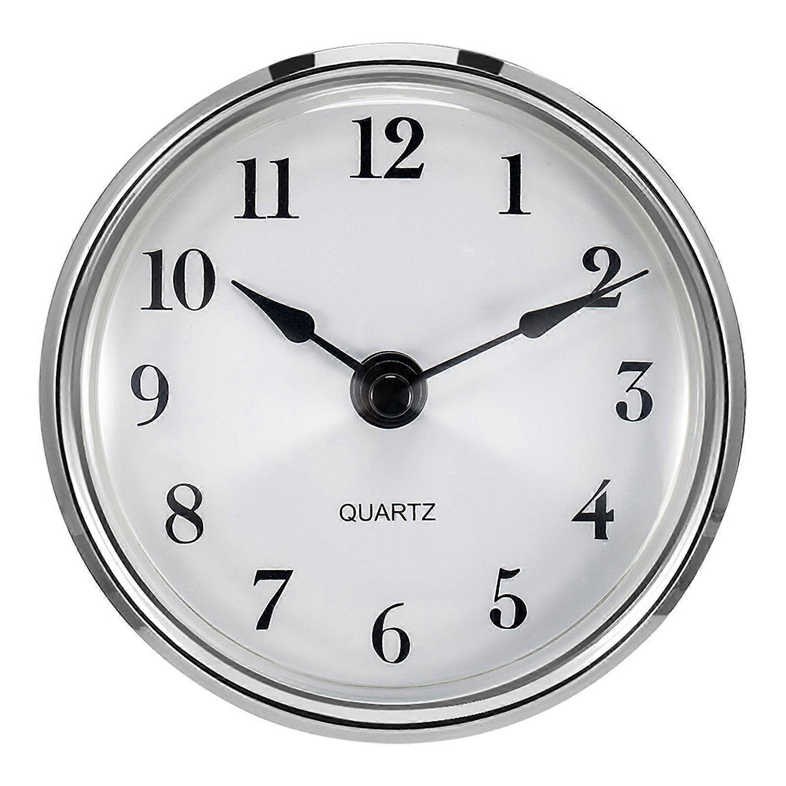 Classic Clock Craft Insert Clocks Movement Quartz Diameter 80mm Number