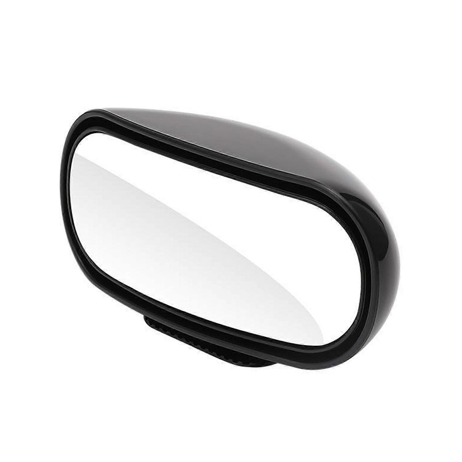 Car Rearview Mirror Wide Vision Adjustable Angle Universal Fit Easy to Install Rectangular Blind