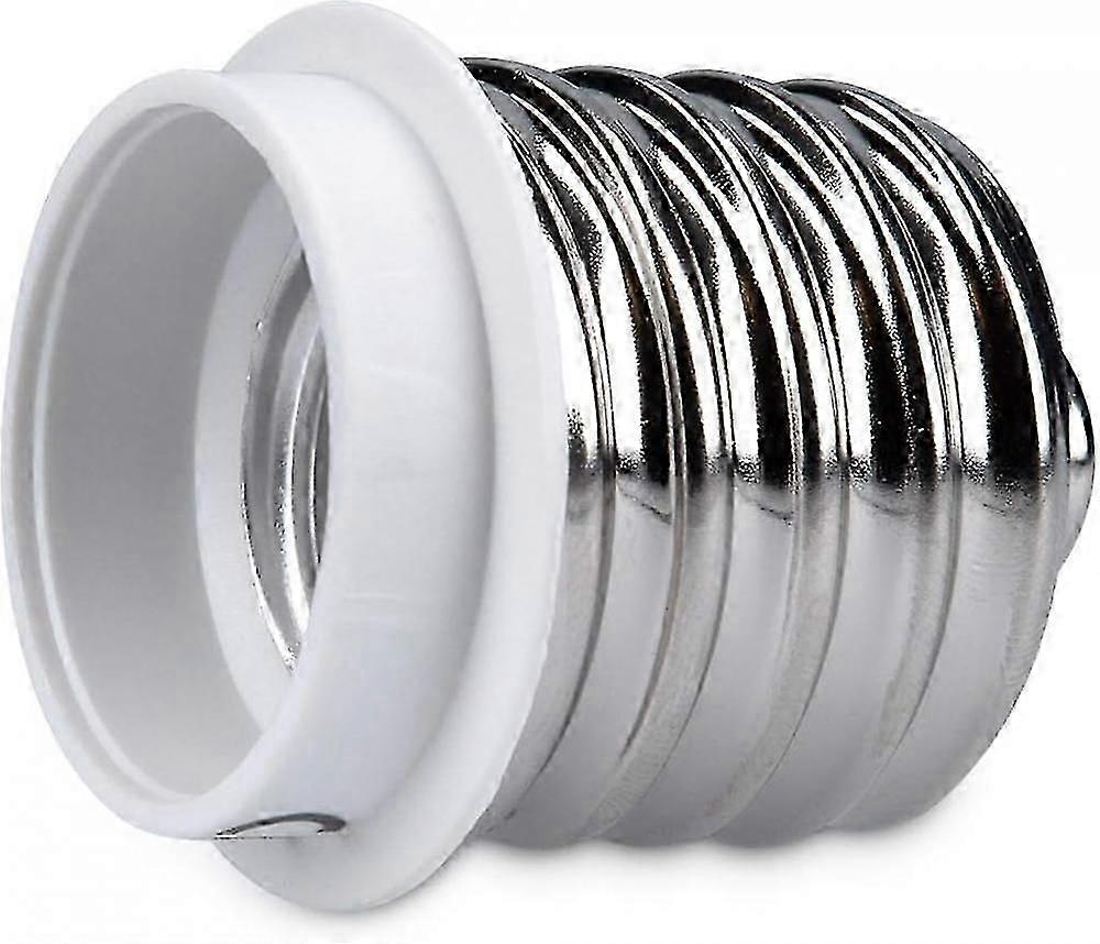 10x Socket Adapter - 10x E40 To E27 Socket Converter - E27 Base Lamp Holder Adapter For Halogen Led Bulb