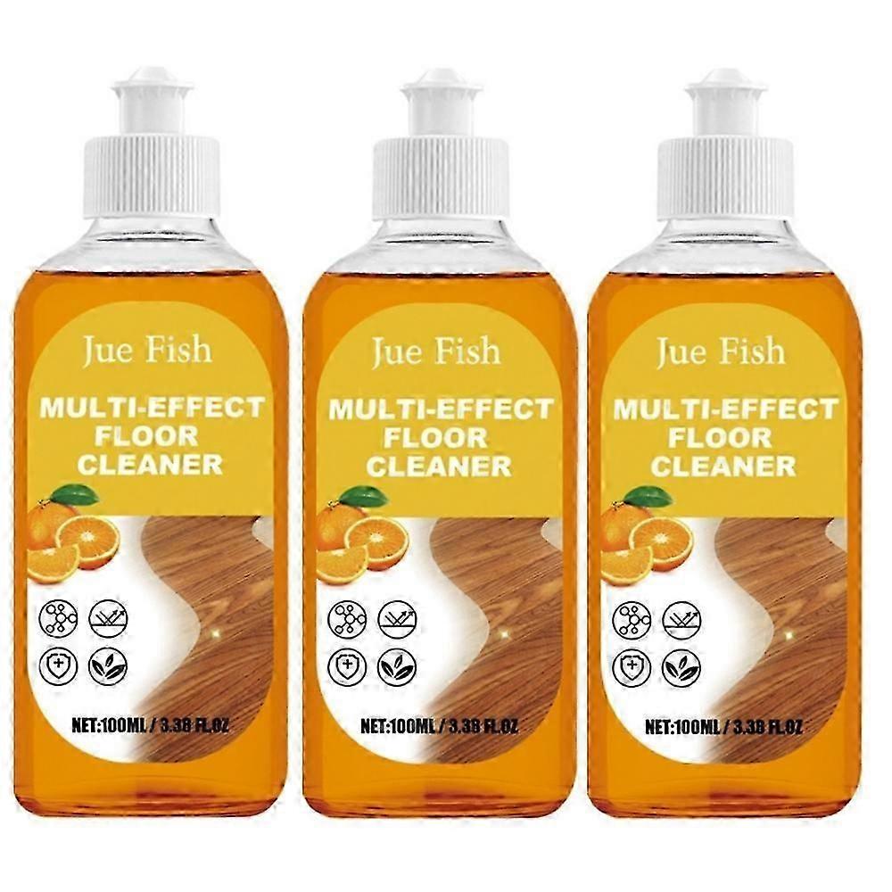 3pcs Jue-Fish Universal Multi-Purpose Floor Cleaning Detergent for Hard Floor Cleaners