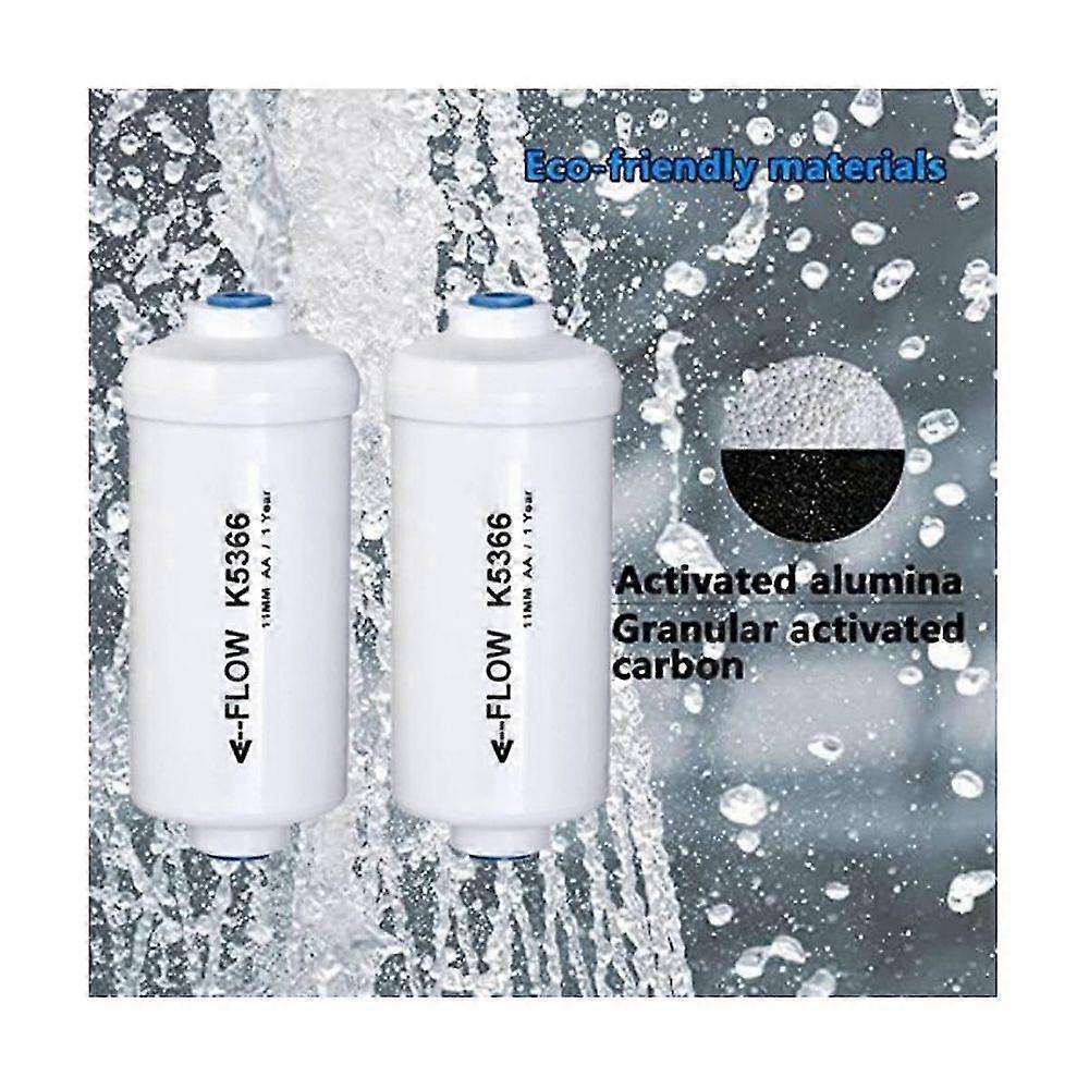 2 Pcs Replacement Fluoride Water Filter K5366 Compatible with Gravity Water Filtering System Purification Elements