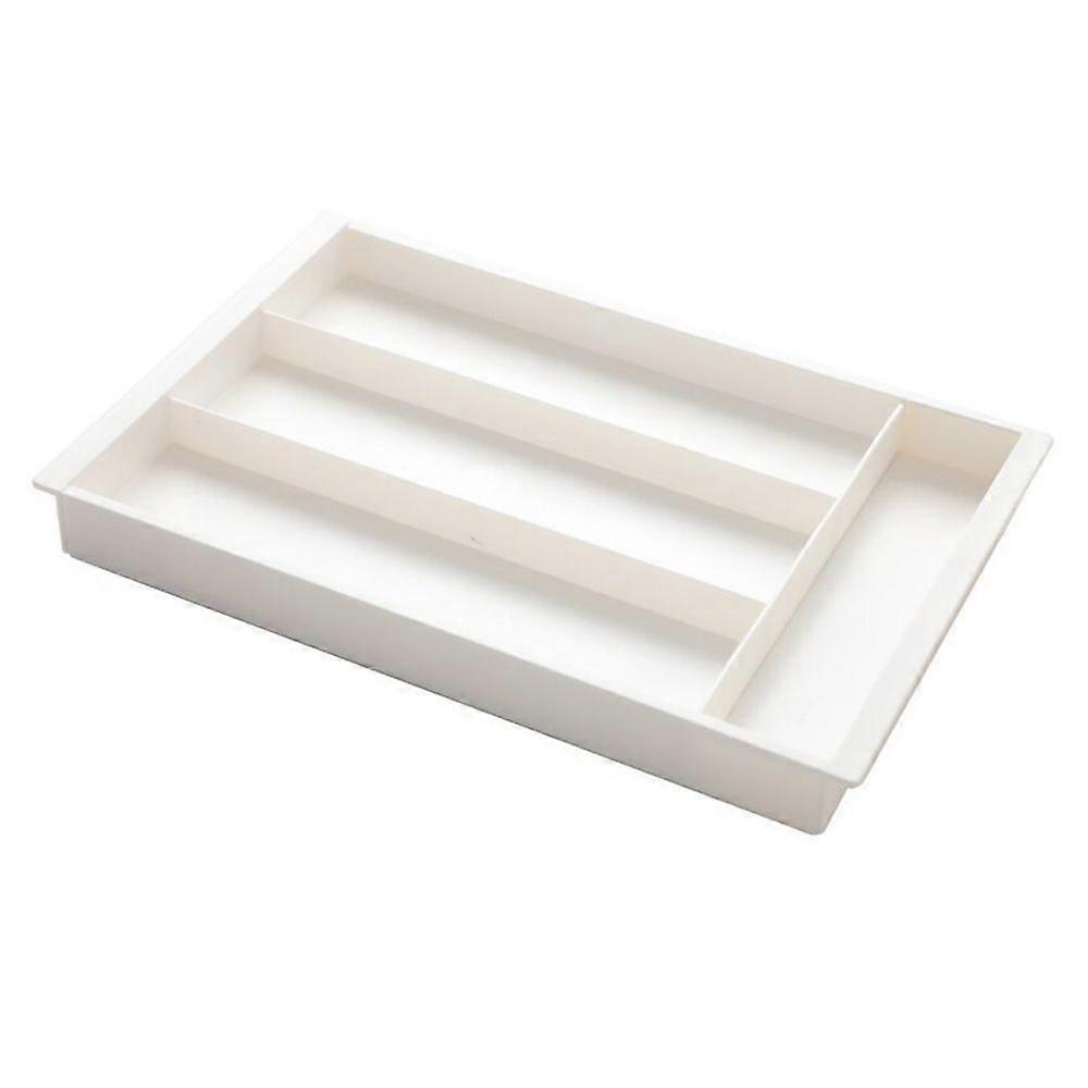 Retractable Storage Box Utensil Tray Adjustable Length Easy to Clean Drawer Organizer Expandable Flatware Cutlery Holder