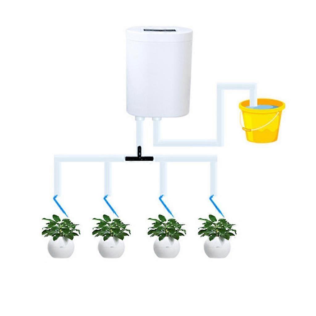 Automatic Irrigation Controller Intelligent Garden Watering Timer Rechargeable