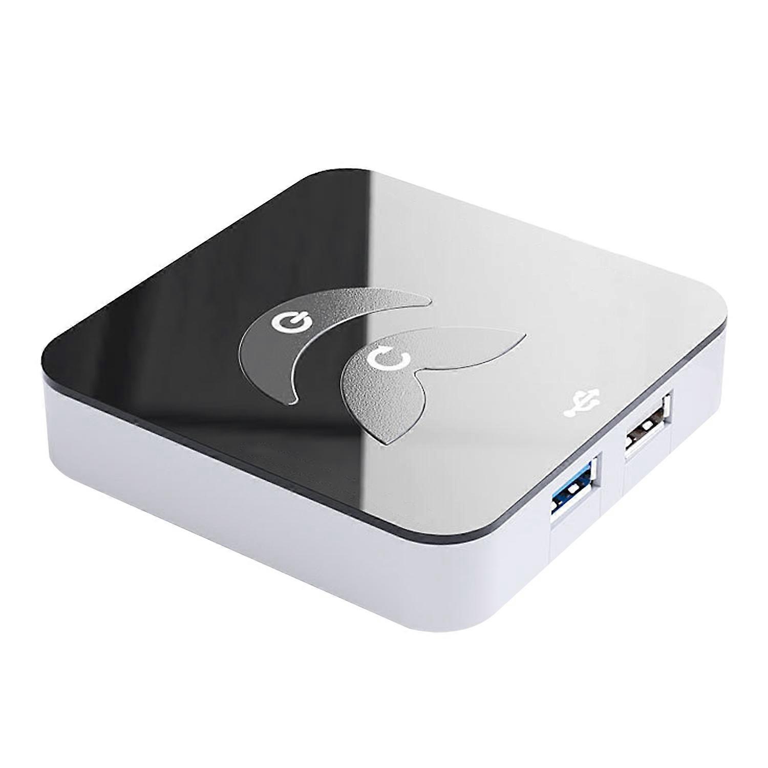 Ordinateur de bureau Interrupteur d’alimentation USB3.0 / 2.0 5Gbps PC Bouton d’alimentation externe Adaptateur de contrôle d’alimentation