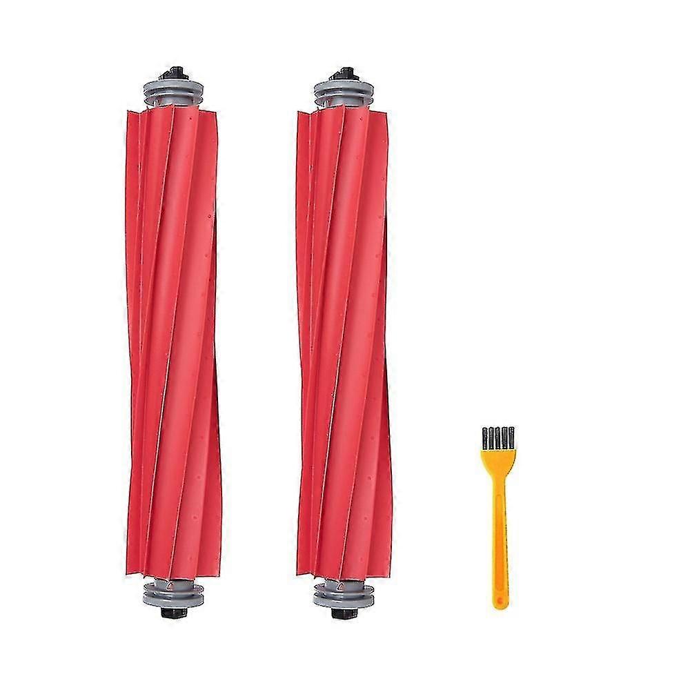 2pcs Main Brush For Roborock S7 Vacuum Cleaner With Clean Brush