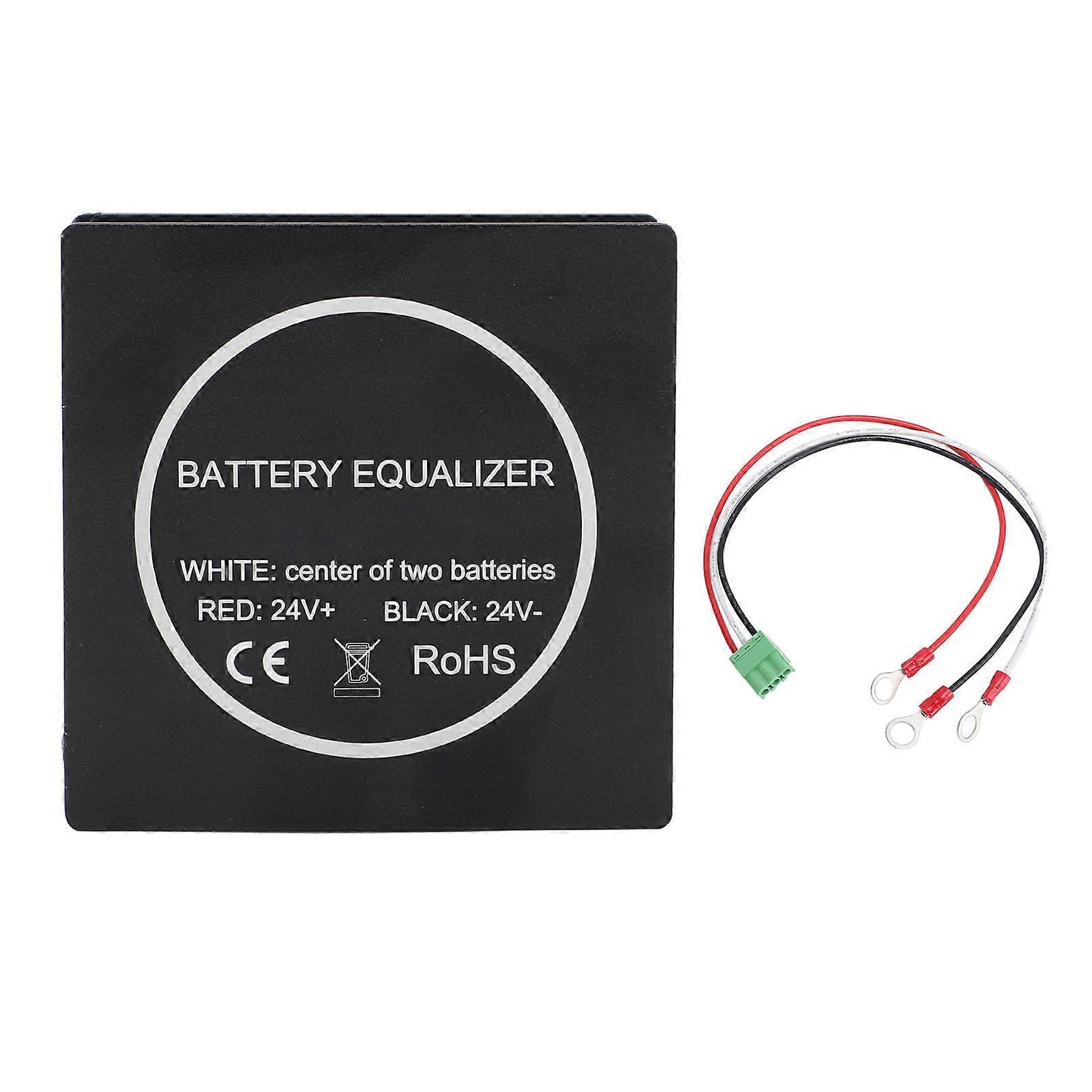 24V Battery Equalizer Reverse Polarity Protection Extend Life Battery ncer for AGM Gel Flood Batteries